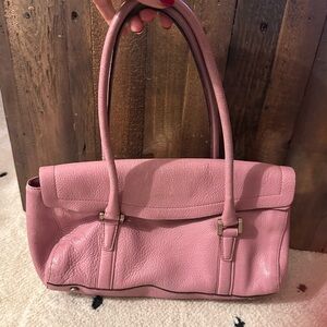 Ellen Tracy Pink Shoulder Bag